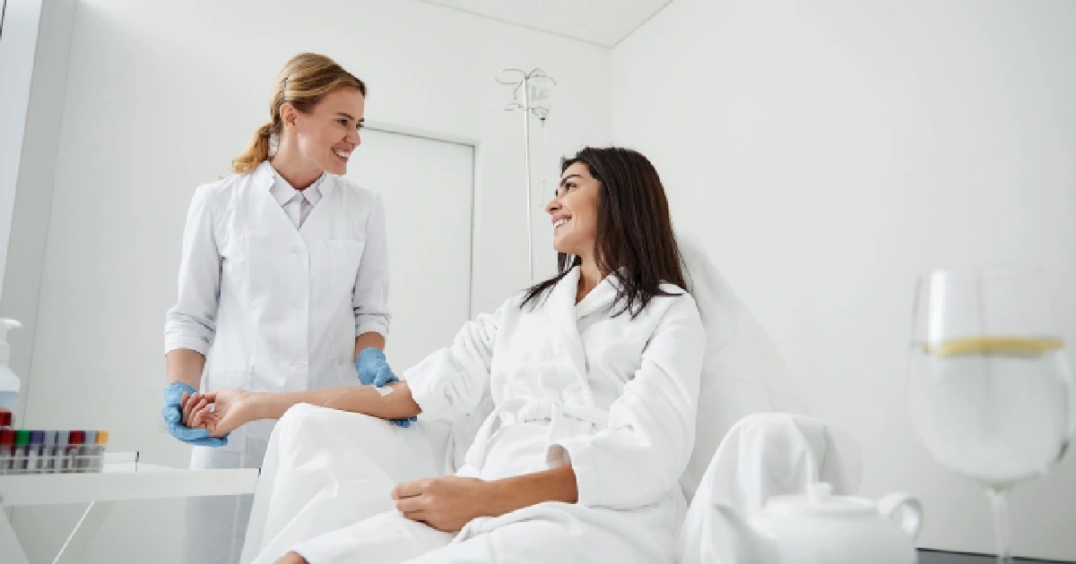 Women receiving IV Vitamins Infusions in Woodinville, WA