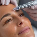 Women Receiving RF Microneedling in Woodinville, WA